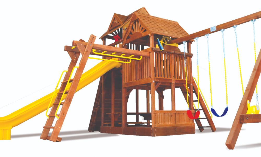King Kong Clubhouse Pkg III Loaded with Wood Roof