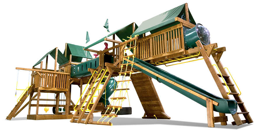 large climbing frame